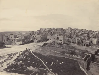 Bethléem, depuis le couvent latin